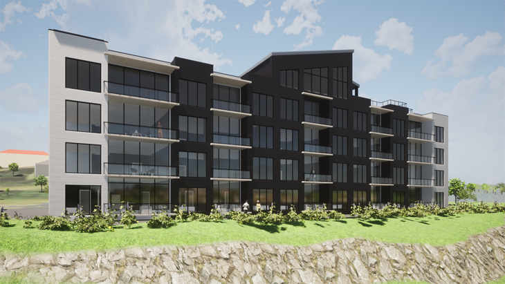 Seaside Condo Artist Rendering